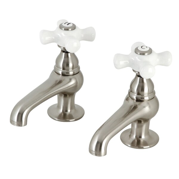 CC9L8 Basin Faucet (1) CCCX8CSH (1) CCCX8CSC, Brushed Nickel
